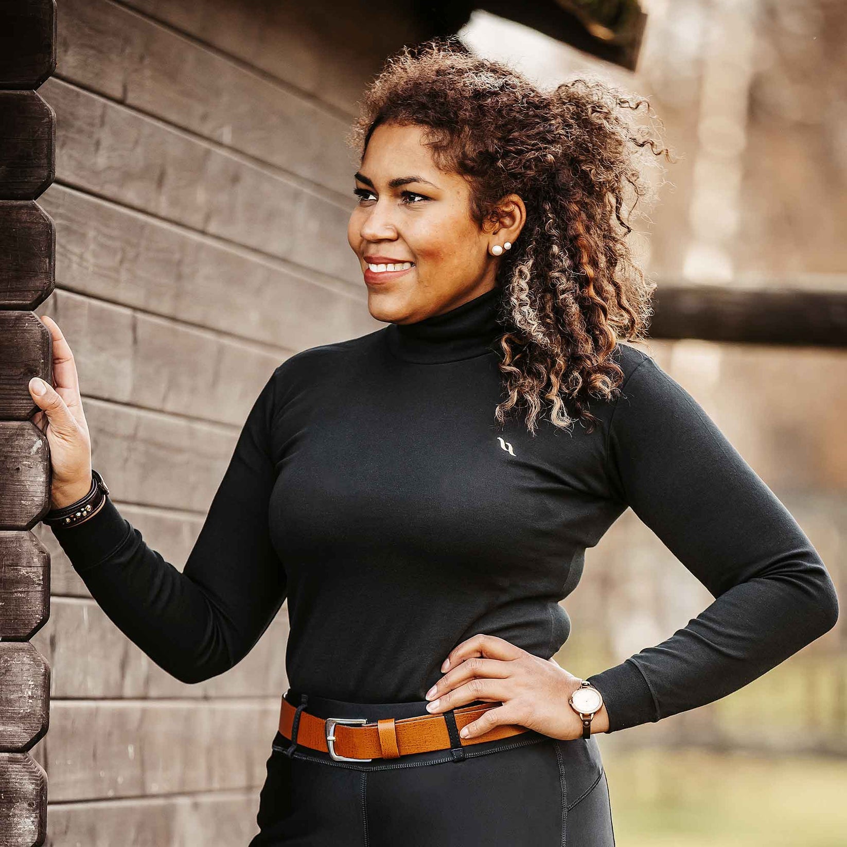 Trøje med rullekrave, Dame