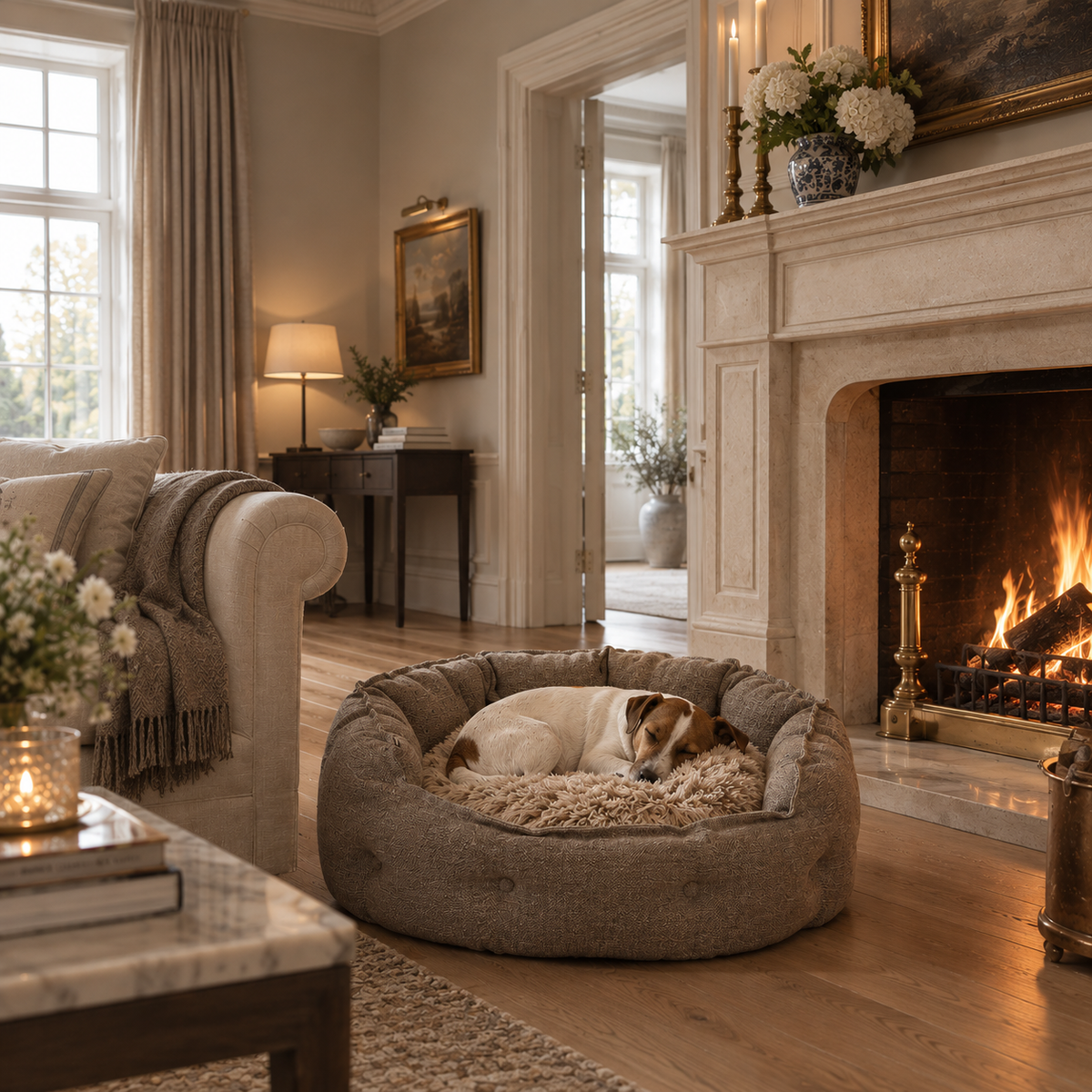 Classy Memory Foam Hundeseng