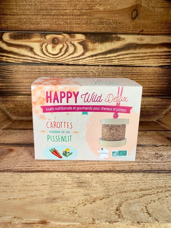 Happy Crackers Happy Wild Detox Gulerod og Mælkebøtte