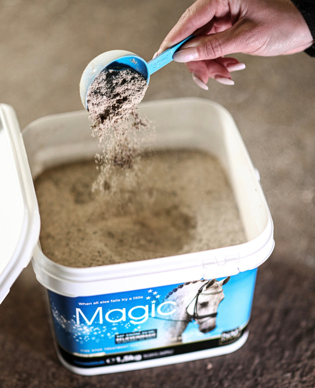 Naf Magic Pulver, Magnesium Tilskudsfoder til Heste