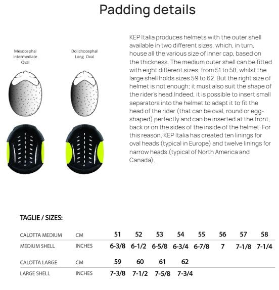 KEP Inner pad Cromo 2.0 (oval / standard)