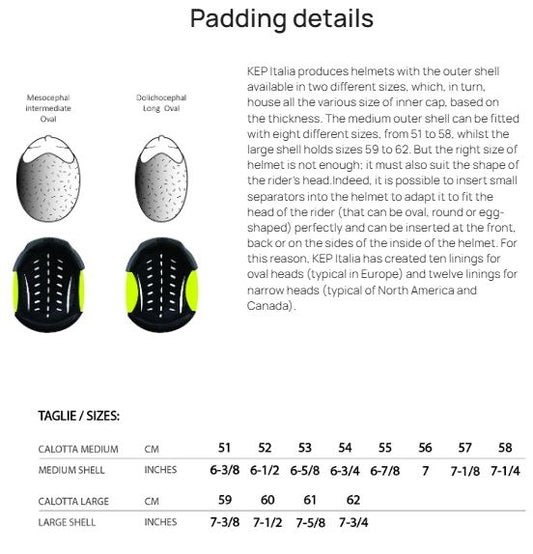 KEP Inner pad long (Smal model)