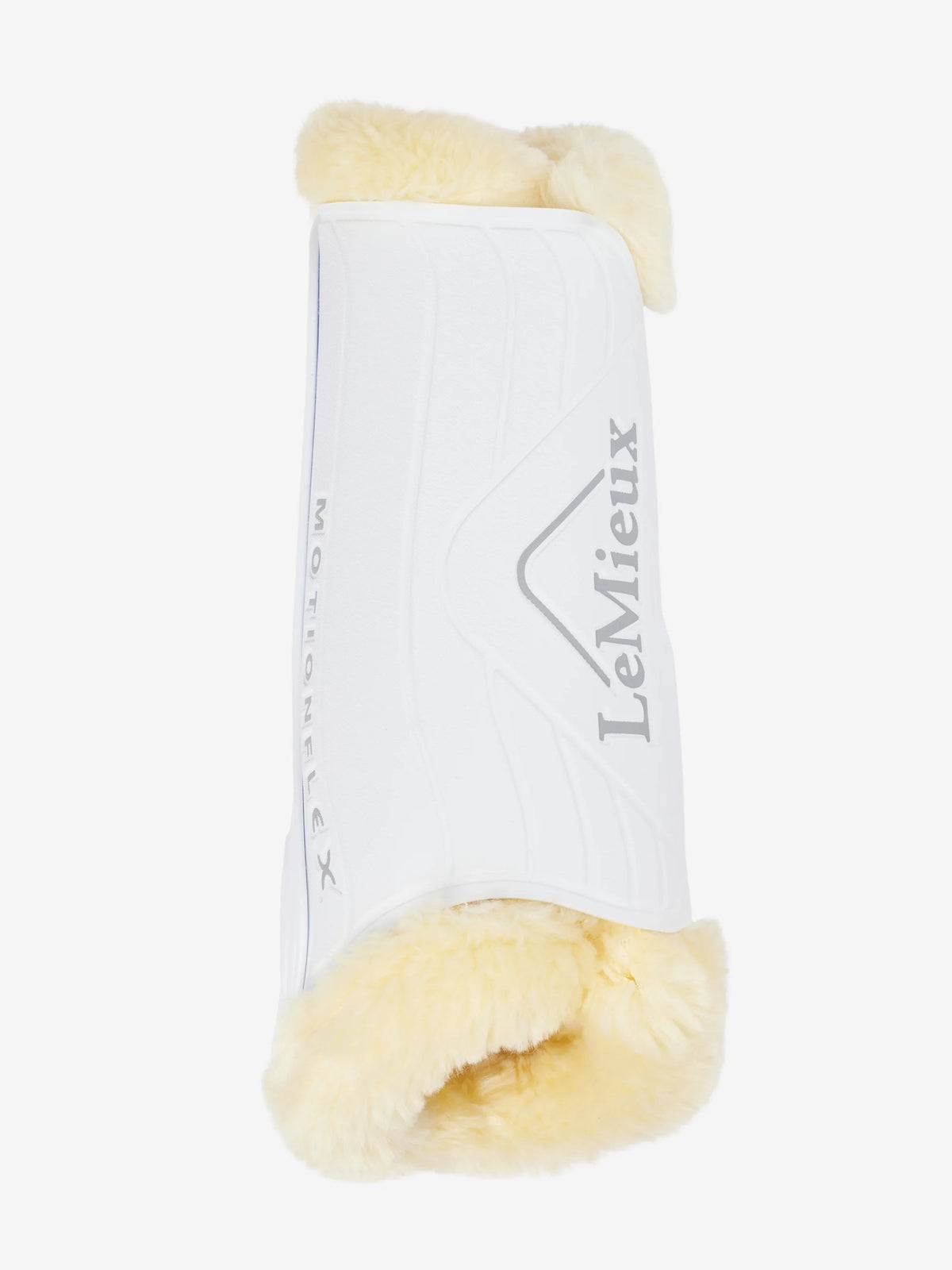 LeMieux Motionflex Dressur Gamacher med pels, Hvid