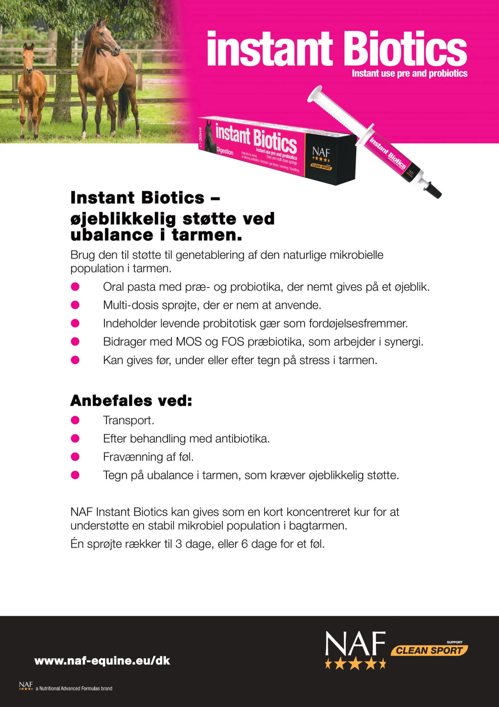NAF Instant Biotics