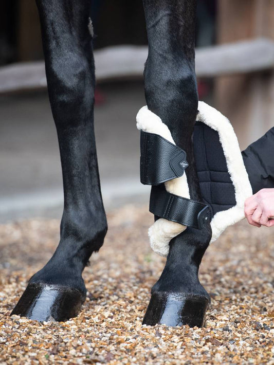 LeMieux Fleece Edge Mesh Boots