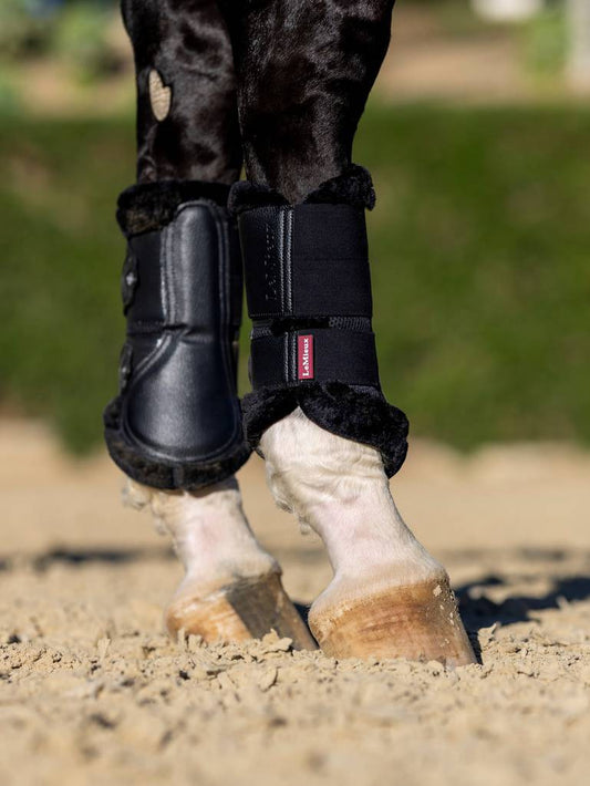 LeMieux Fleece Edge Mesh Boots