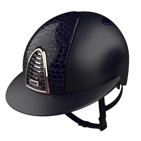 KEP Cromo 2.0 Cocco Leather Navy med Rosegold gitter
