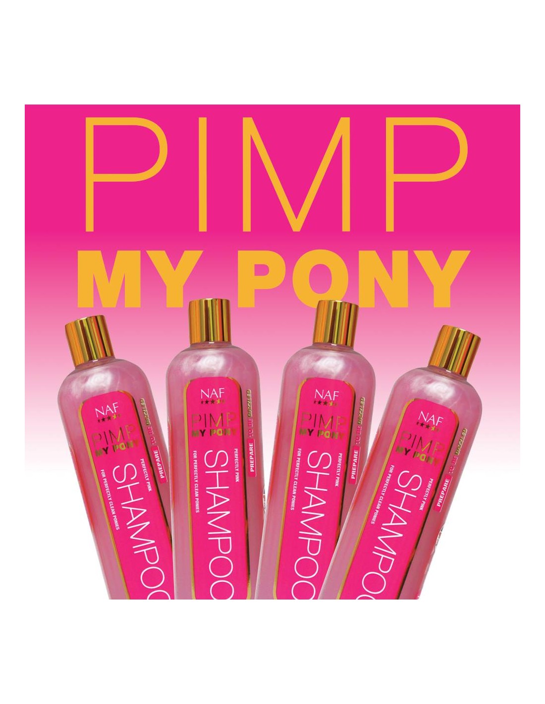 NAF Pimp My Pony shampoo med perlemor
